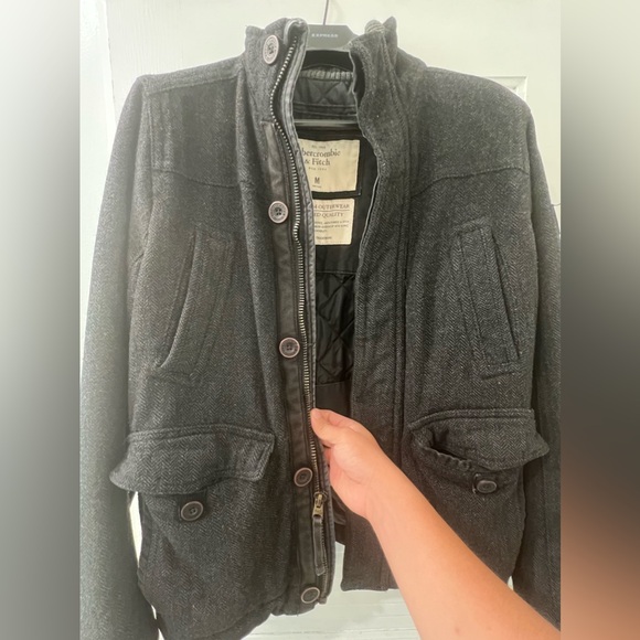 Abercrombie & Fitch Men’s Wool Coat - Picture 11 of 11